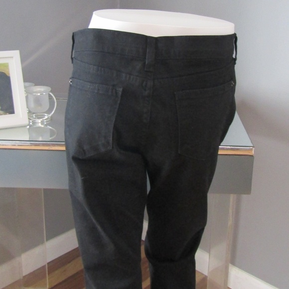 Old Navy The Flirt Dark Black Jeans Size 10 Reg - Picture 4 of 6